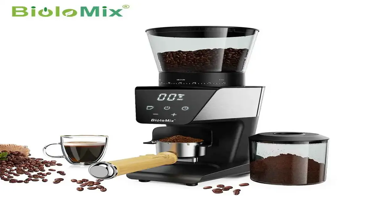 מטחנת קפה BioloMix – טעם מושלם בבית